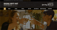 Desktop Screenshot of originalwhitehartpub.co.uk
